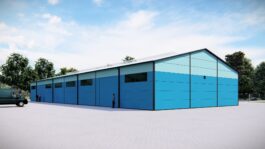 Hala 864m2|18m x 48m|PA-14