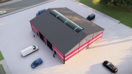 Hala 480m2|20m x 24m|PA-20